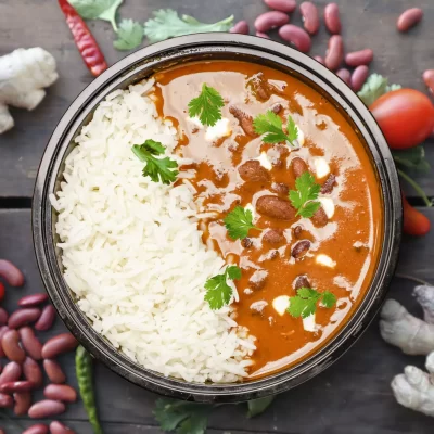 Dal Makhani With Rice