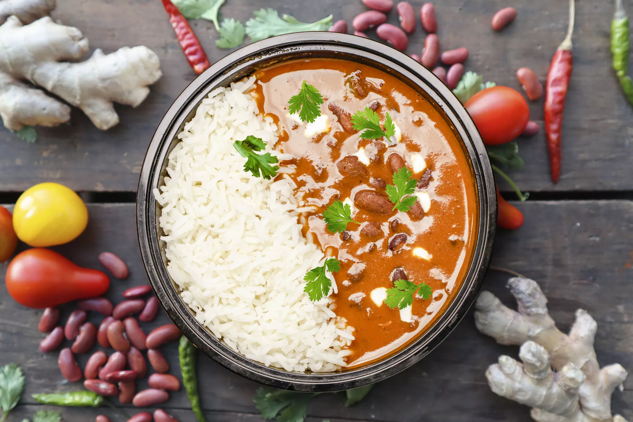 Dal Makhani With Rice