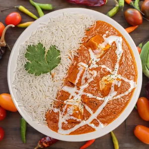 Paneer Makhani with Rice