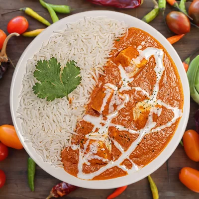 Paneer Makhani with Rice